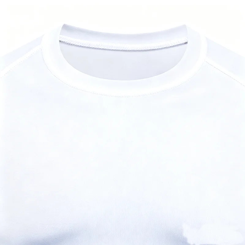 2025  New Slim Fit Fashionable Fitness Sportswear,  T-Shirt Pattern Top Tight Training Suit, Compressed Running Basketball Suit